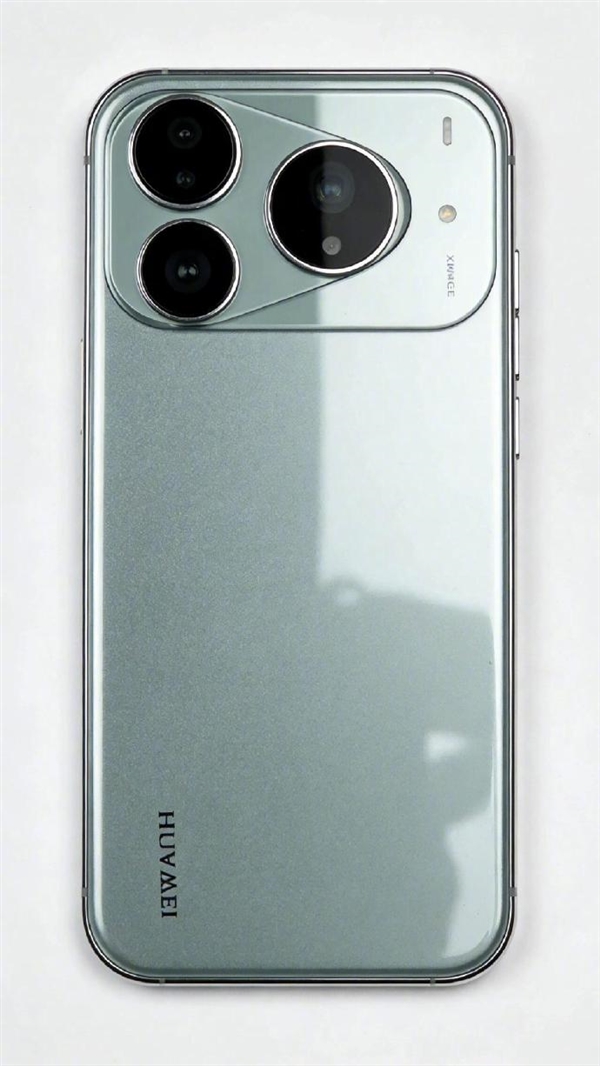 华为Pura 90渲染图曝光:三角形镜头嵌入矩形平台