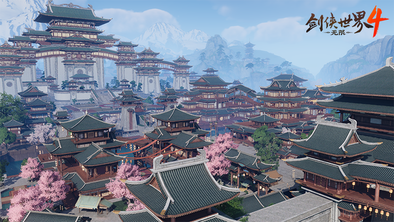 國風雅韻！《劍俠世界4：無限》高度還原東方建筑之美