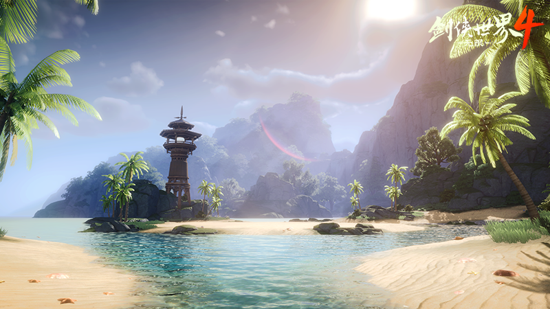 江湖四季之景！《剑侠世界4：无限》无缝地图探索实录