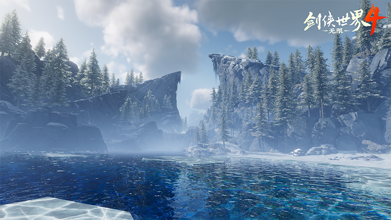 江湖四季之景！《剑侠世界4：无限》无缝地图探索实录