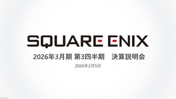 Square Enix25-26财年Q3财季财报 减收增益