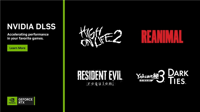 《高能人生 2》等游戏首发支持DLSS 4