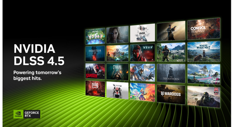 GDC 2026：DLSS 4.5 动态多帧生成即将推出