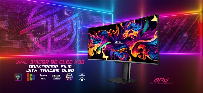 超越速度与画质边界：微星MPG 341CQR QD-OLED X36流光显示器深度解读