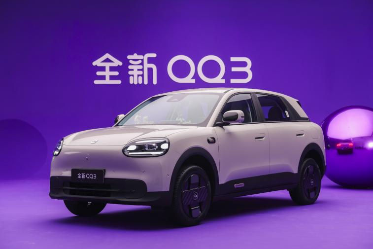 奇瑞全新 QQ3 纯电小型车开启预售：售价 68920 元起