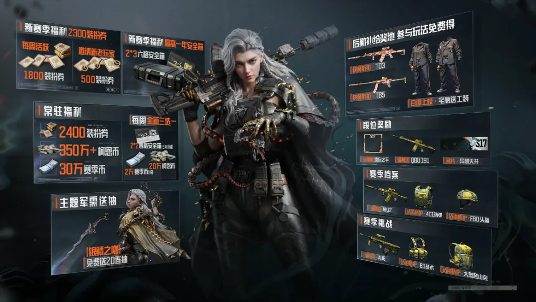 【暗区突围】S17赛季现已开启！山谷爆率翻倍、PVE合作共赢！