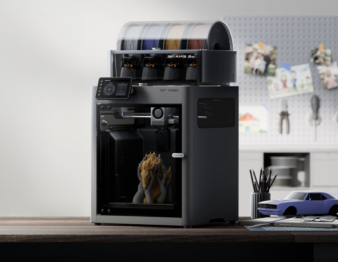拓竹科技发布X2D，双喷嘴系统瞄准创意设计客群