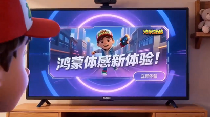 经典IP《地铁跑酷》体感玩法上新！鸿蒙智慧屏变身家庭游乐场