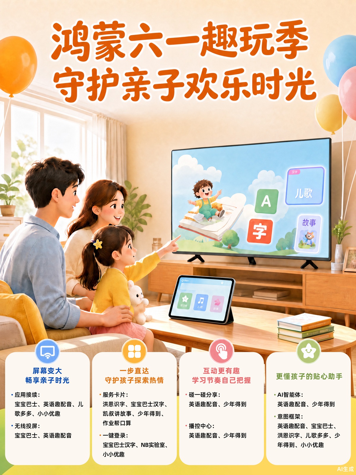 这个六一，鸿蒙想给孩子的不是屏幕，而是一座桥