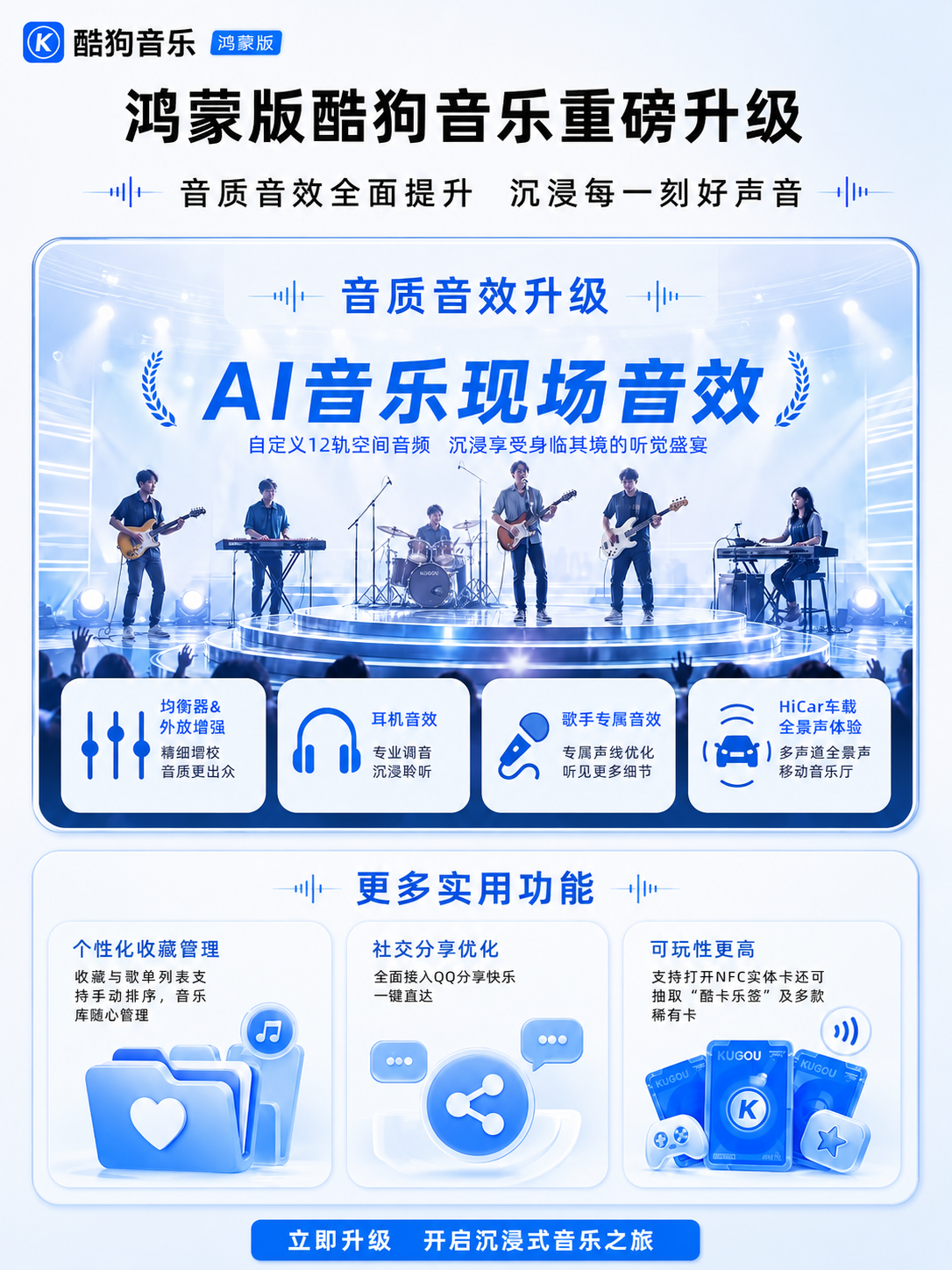 更好听、更好玩！鸿蒙版酷狗音乐独家上线AI音乐现场，nova 16系列到手可享