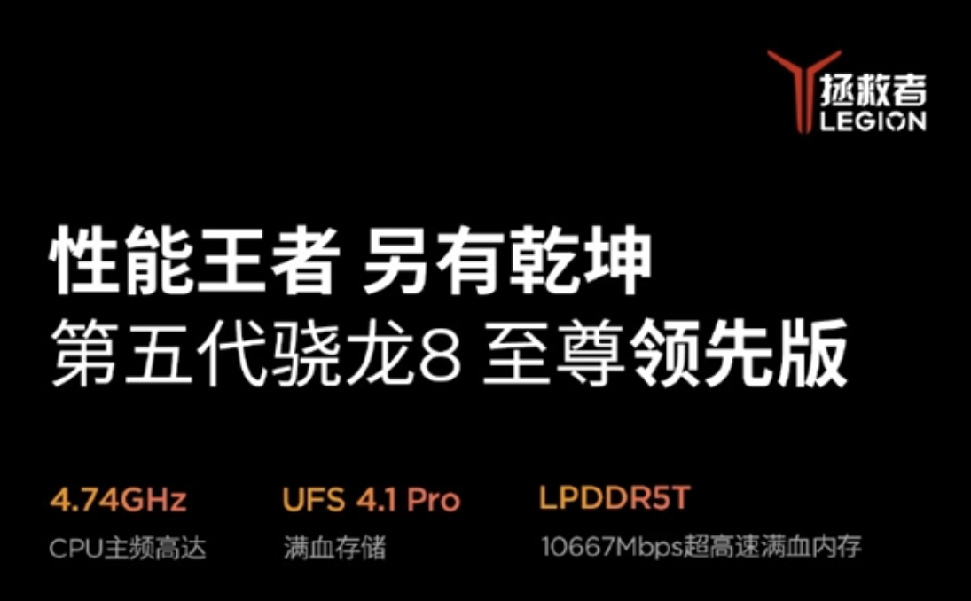 拯救者 Y70 无极预热开启！首款搭载骁龙 8 至尊领先版 5G 游戏平板 8 月登场