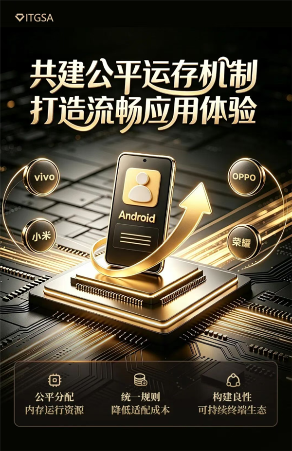 小米、OV、荣耀联合推出公平运存调度机制，根治安卓卡顿、发热、频繁杀后台痛点